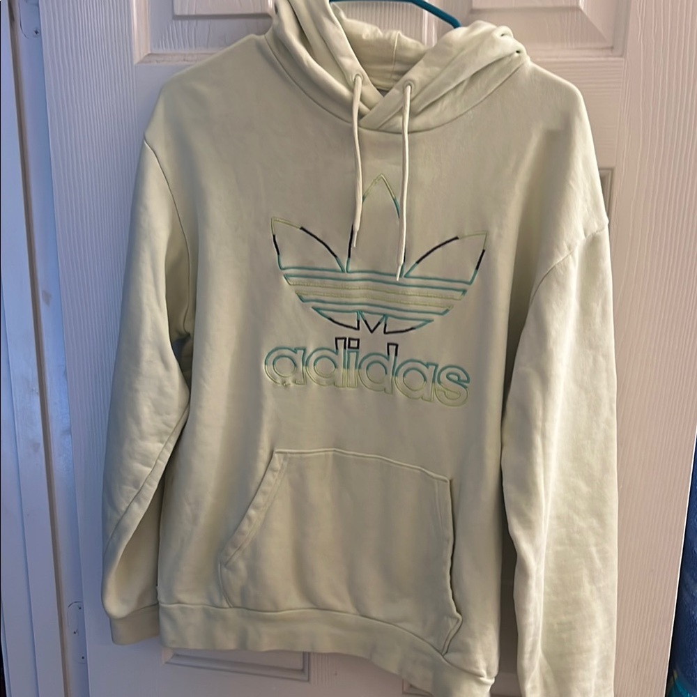 Adidas Light Green Hoodie